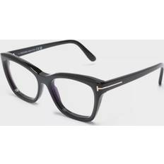 Lunettes Tom Ford FT5909-B Bleues-Light Block 001 De Vue Femme Noires (Seulement Monture)