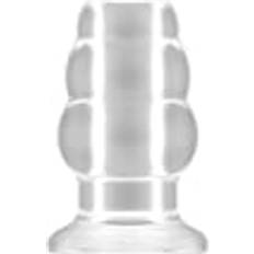 Sono No.49 Small Hollow Tunnel Butt Plug 3 Inch Translucent