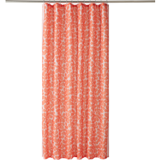 Orange Duschdraperier Jotex KNOTA Duschdraperi Orange Persika