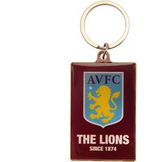Aston Villa FC Deluxe Keyring Official Merchandise - Multicoloured