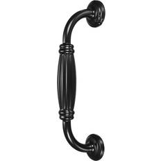 5 Pcs Knobs Black Door Handles Wardrobe Drawer Cabinet