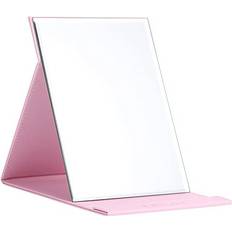 DUcare Portable Folding Vanity Mirror with Stand, Pink