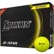 Amarillo Pelotas de golf Srixon Z-Star 8 Golf Balls Amarillo Pelotas de Golf