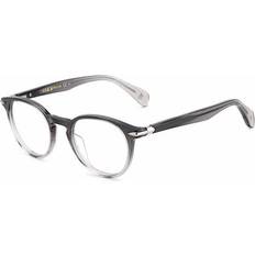 Unisex Rnb8003 solglasögon, Black Shaded Crystal, 48, Svart skuggad kristall