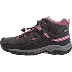 Keen Børnesko Keen Targhee Mid WP Junior Purple/Black, Unisex, Sko, Boots, Lilla/Sort