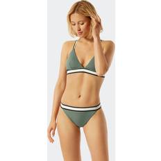 Schiesser Partes inferiores de bikini Schiesser Damen Bikinihose Tai Bikini-Unterteile, Khaki