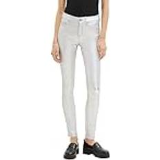 Dam - Silver Jeans Tom Tailor Denim Damjeans, 11491 – metalliskt silver, 32L