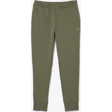 Lacoste Slim Fit Organic Cotton Fleece Joggers Khaki Green