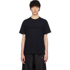 JW Anderson Black Embroidered T-Shirt 999 BLACK