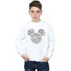 Absolute Cult Kid's Mickey Mouse Head of Hands Sweatshirt - White (M5059308456366)