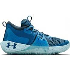 Under Armour Embiid Basketball Kids Sneakers Blue