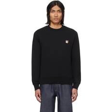 Black Fox Head Sweatshirt P199 BLACK