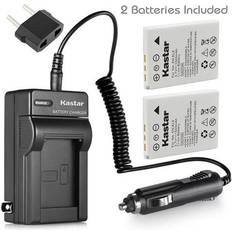 Batteries & Chargers Kastar Kastar 2 Pack Battery Charger with Car Nikon Nikon