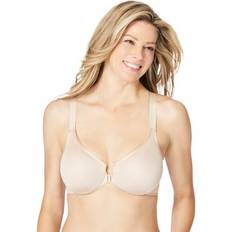 Woman Within Underwear Woman Within Plus Wonderwire Front-Close Posture Bra in Cafe Size DD