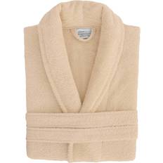 Linen Robes Authentic Hotel and Spa Unisex Turkish Cotton Terry Cloth Bath Robe Beige