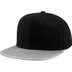 Argent - Homme Casquettes Flexfit Metallic Visor Snapback Cap - Gris