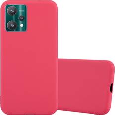 Mobile Phone Covers Cadorabo CANDY RED Case for Realme 9 5G 9 PRO V25 Q5 OnePlus Nord CE 2 LITE 5G Cover Protection TPU Silicone Gel Back case Candy Design Red