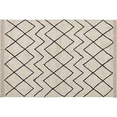 Tuftade Mattor Beliani Eldes Ryamatta 160 x 230 cm Beige Beige, Svart cm