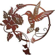 Iron Garden Decorations Perfet Iron Art Bird Wall Garden Fence Lawn Hotel