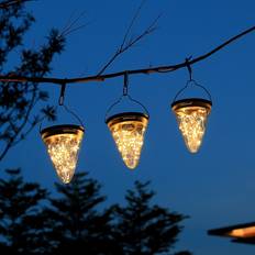 Perfet Solar Garden Lights Outdoor Waterproof Hanging Lanterns Garden