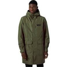 Helly Hansen Men’s Rigging Insulated Raincoat Green Utility Gre Green