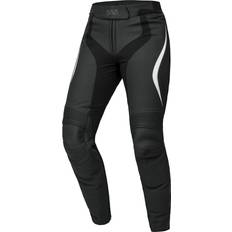 Motorradhosen iXS RS-600 1.0 Motorrad Lederhose, schwarz-weiss, Größe Damen