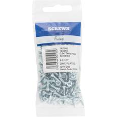 Countersunk Hard Twin Posi Zinc Plated Screw