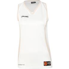 Unisex Tanktops Spalding Jam Tanktop Damen weiß silber