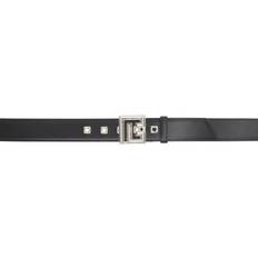 Balmain Accessories Balmain Black Leather PB Belt 0PA NOIR