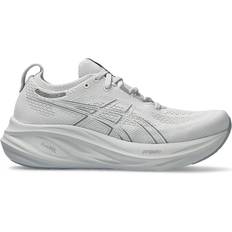 Asics Gel-Nimbus - Zilver Hardloopschoenen Asics Gel Nimbus 26 - Concrete Pure Silver/Grey