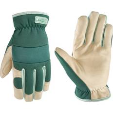 Green - Women Gloves & Mittens Wells Lamont 3249M Women Hydrahyde Leather Spandex Gloves