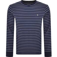 Polo Ralph Lauren Stripe Long Sleeve T Shirt Navy