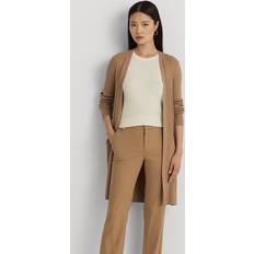 Women Cardigans Polo Ralph Lauren Cotton-Blend Cardigan in Classic Camel