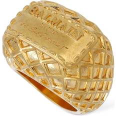 Laiton Bagues Balmain Ring Met Reliëf - Goud