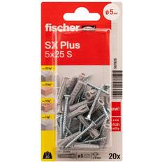 Fischer SX Plus S 5x25 mm Set of 20