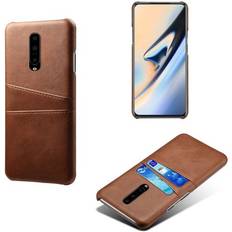 OnePlus 7 Pro Läderfodral Med Dubbla Kortplatser