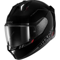 Crosshjälmar - Röda Motorcykelhjälmar SHARK Helmets Skwal i3 Integralhjälm - Svart/Röd/Guld Herr