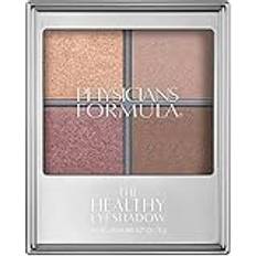 Physicians Formula The Healthy Eyeshadow – Palett Ögonskuggor med krämig – Torr och våt applikation, med Antiålders peptider, Vegan kollagen och vitaminer C och E Rose Nude