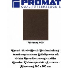 Power Tool Accessories Promat Schleifgewebe L280 x B230 mm 50 St