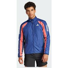 Buitenkleding adidas Own The Run Colorblock Jacket - Dark Blue/Better Scarlet