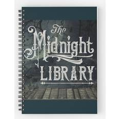 Famgem Spiral Notebook The Official Midnight Library Logo