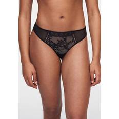 Passionata Underwear Passionata Womens Olivia Tanga Black Nylon