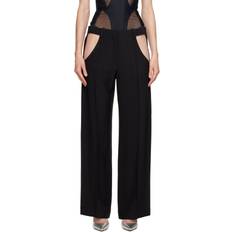 MUGLER Black Cutout Trousers 1999 Black FR