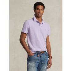 Lila Pikétröjor Polo Ralph Lauren Custom Slim Fit Soft Cotton Shirt