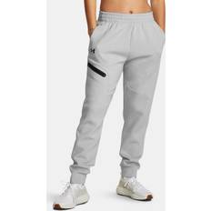 Tessuto Pantaloni Under Armour Unstoppable Flc Jogger Mod Gray Female