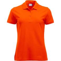 Stof - Vrouw Polo's Clique Manhattan Poloshirt - Zwart