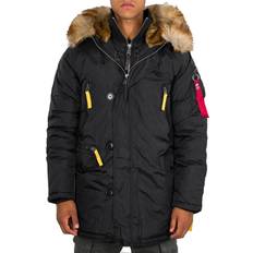 Alpha Industries Herren PPS N3B Winterjacke, Black