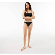 Lacoste Dame Undertøj Lacoste 3-Pack Thongs Black