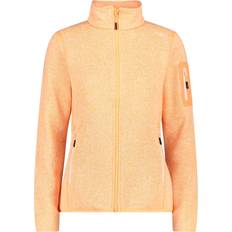 CMP Knit Fleece Jacket W - Sunrise/Bianco