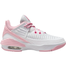 Jordan max aura 5 NIKE Jordan Max Aura 5 GS - White/Fierce Pink/Medium Soft Pink